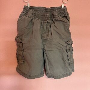 Boys Grey cargo shorts size 6